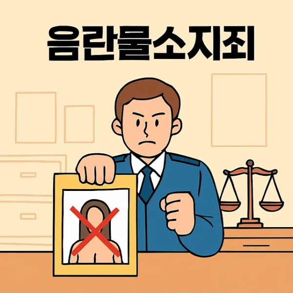 창원성폭행변호사, 음란물소지죄
